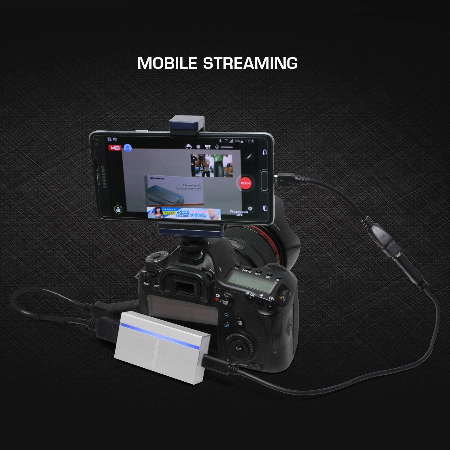 Thiết bị ghi hình HDMI USB 3.0  ExtremeCap UCV AVerMedia BU110 Thiết bị ghi hình HDMI USB 3.0  ExtremeCap UCV AVerMedia BU110