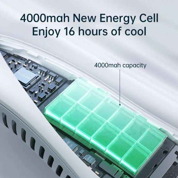 Quạt đeo cổ không cánh 4000mAh Jisulife FA14 Quạt đeo cổ không cánh 4000mAh Jisulife FA14