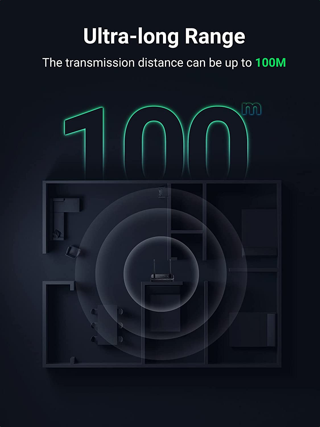 Bộ thu phát âm thanh Bluetooth 5.0 Ugreen 20140 Bộ thu phát âm thanh Bluetooth 5.0 Ugreen 20140