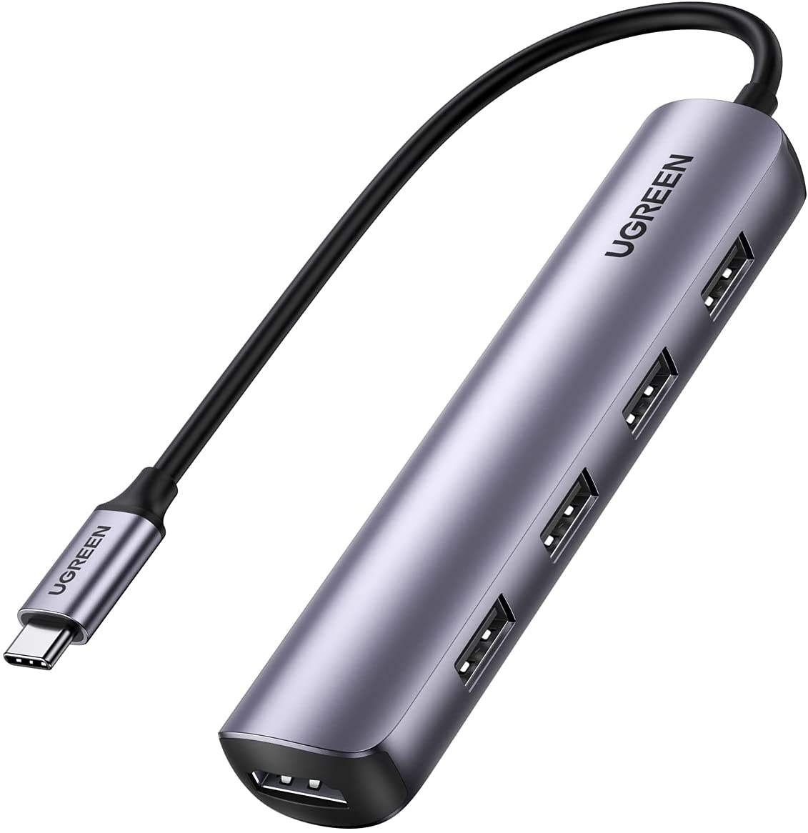 Bộ chuyển Type C to HDMI + 4 cổng USB 3.0 Ugreen 20197