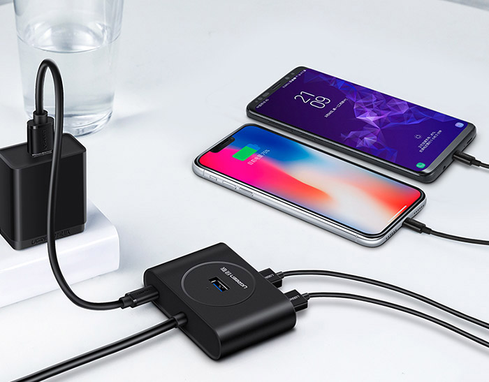 Bộ chia HUB USB 3.0 4 cổng Ugreen 20290 Bộ chia HUB USB 3.0 4 cổng Ugreen 20290