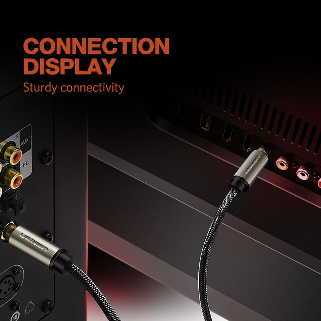 Cáp âm thanh Coaxial dài 5m Ugreen 20740