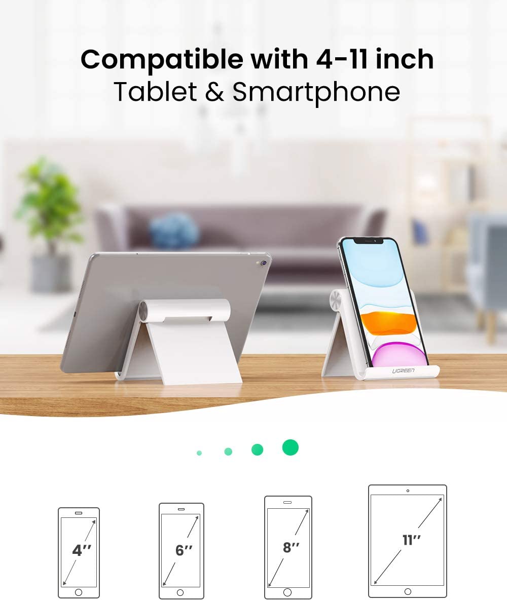 Giá đỡ điện thoại máy tính bảng Ugreen 30485 Giá đỡ điện thoại máy tính bảng Ugreen 30485