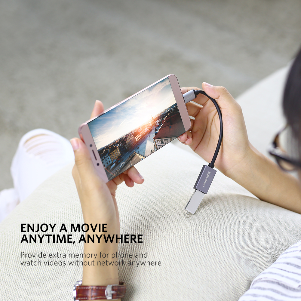 Cáp OTG USB Type C sang USB 3.0 Ugreen 70889 Cáp OTG USB Type C sang USB 3.0 Ugreen 70889