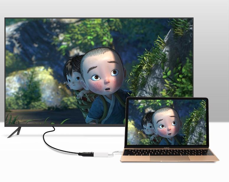 Cáp chuyển USB Type C to Displayport (âm) Ugreen 40372 Cáp chuyển USB Type C to Displayport (âm) Ugreen 40372