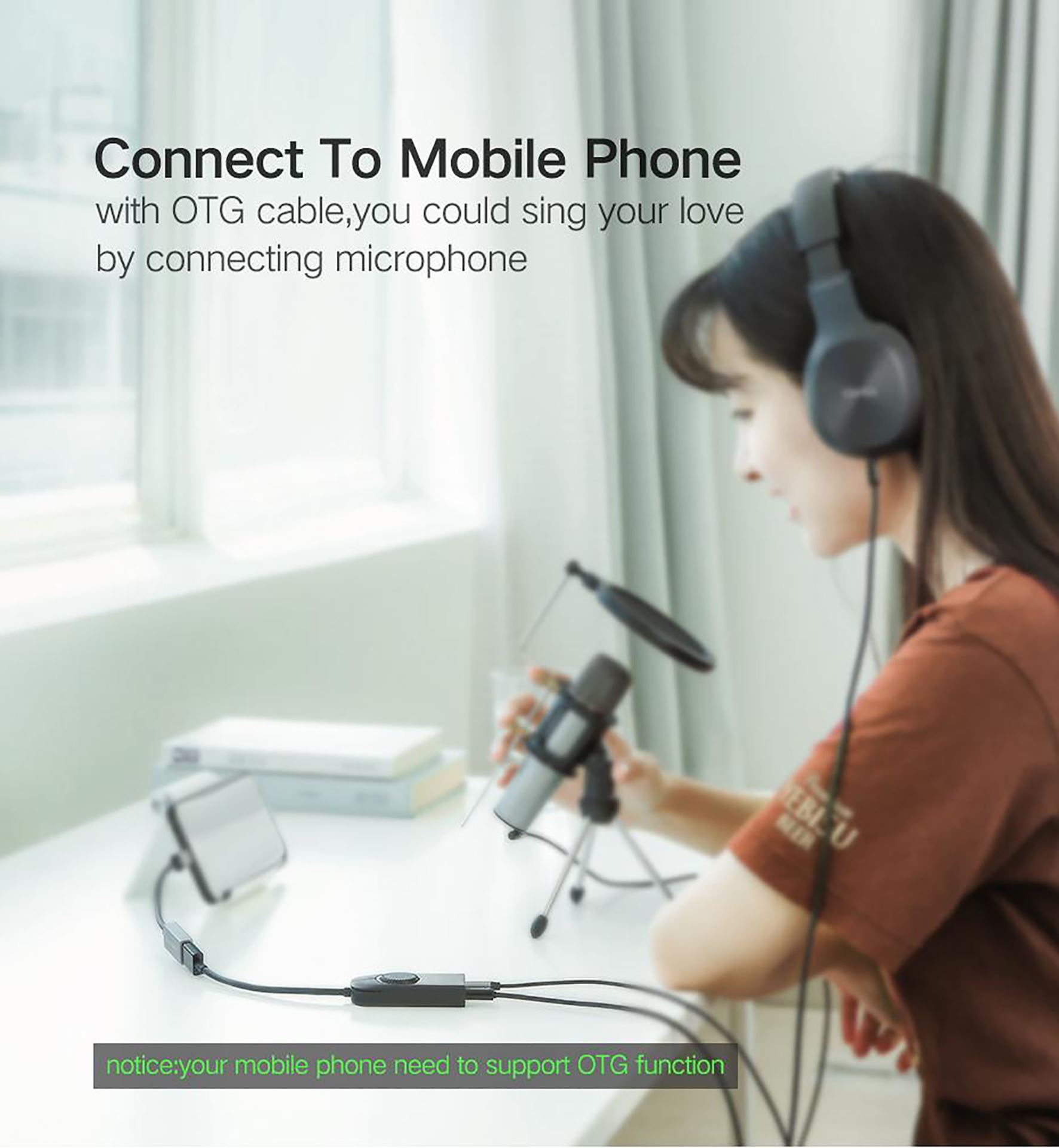 Cáp USB Sound 3.5mm Loa & Mic Có Volume Control Ugreen 40964 Cáp USB Sound 3.5mm Loa & Mic Có Volume Control Ugreen 40964