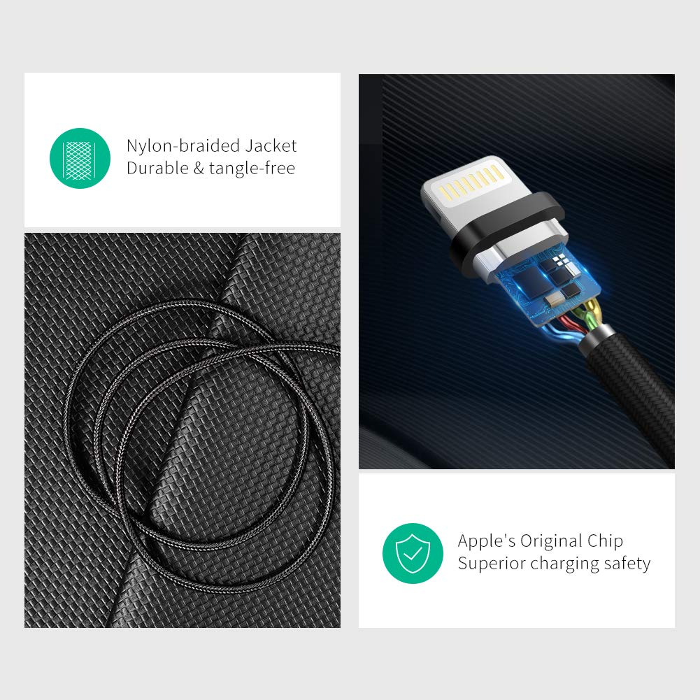 Cáp sạc USB Lightning 2m Ugreen 40987 cho IPhone Cáp sạc USB Lightning 2m Ugreen 40987 cho IPhone