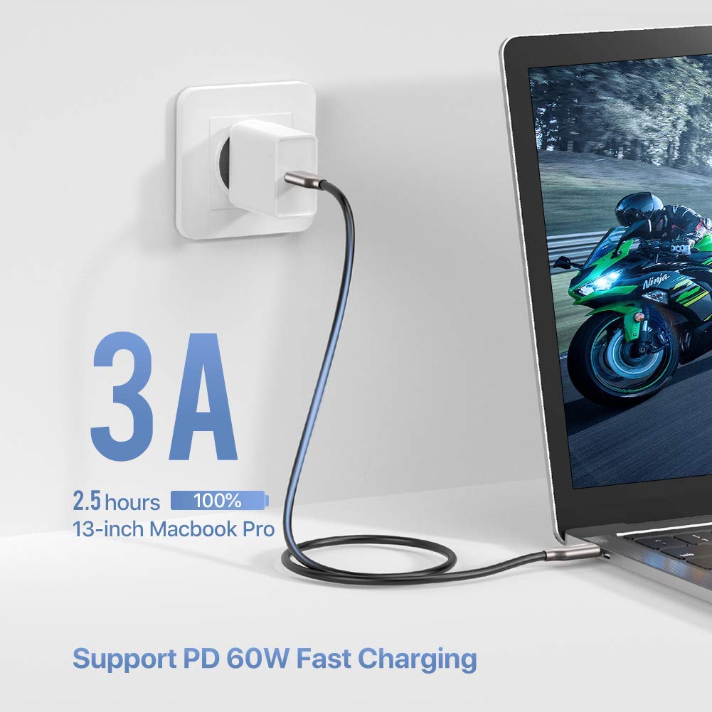 Cáp USB Type C dài 0.5m Ugreen 50229 Cáp USB Type C dài 1.5m Ugreen 50230