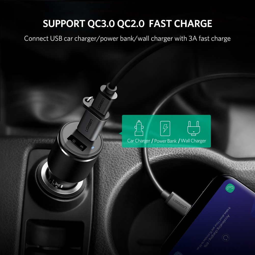 Đầu chuyển USB 3.0 to Type C Ugreen 50533 Đầu chuyển USB 3.0 to Type C Ugreen 50533