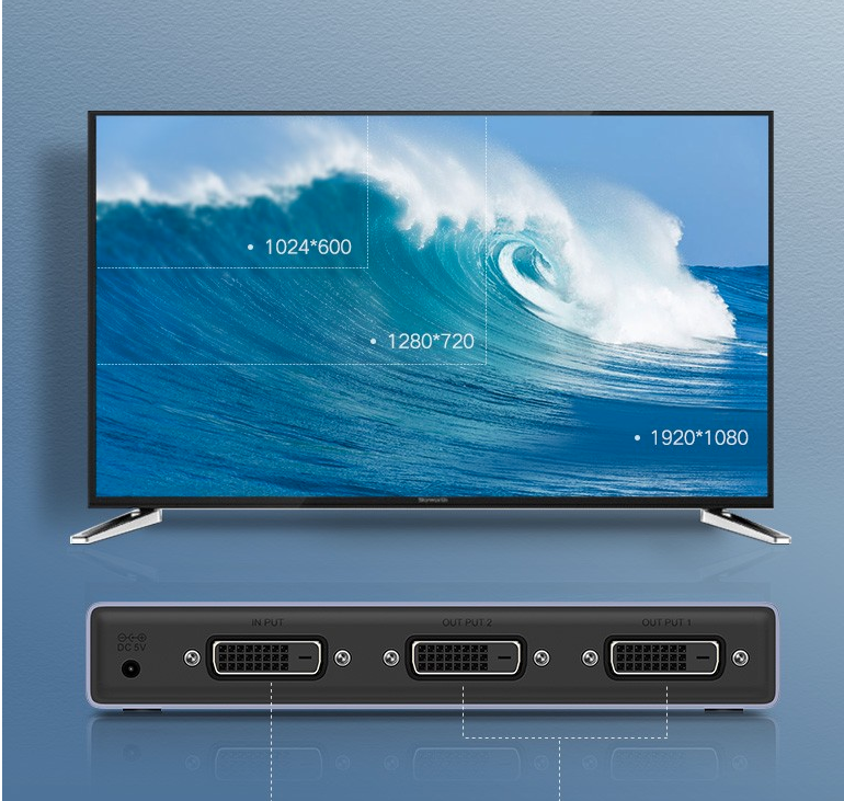 Bộ chia DVI 1 ra 2 Ugreen 50746