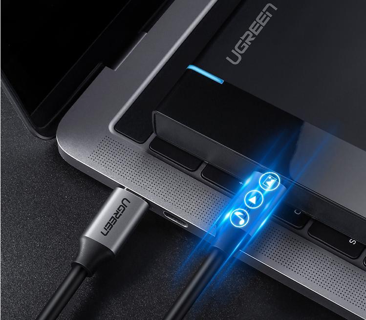 Cáp USB Type C 1.5m Ugreen 50751 Cáp USB Type C 1.5m Ugreen 50751