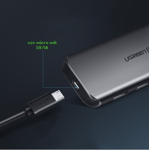 Bộ chia HUB USB 3.0 4 cổng Ugreen 50768 Bộ chia HUB USB 3.0 4 cổng Ugreen 50768