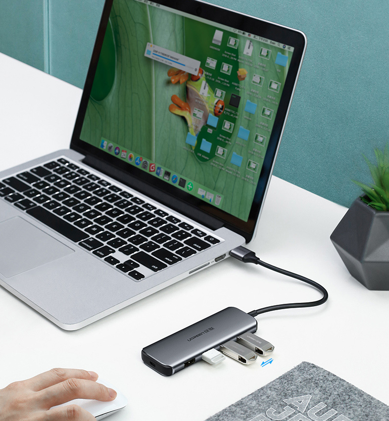 Bộ chia HUB USB 3.0 4 cổng Ugreen 50768 Bộ chia HUB USB 3.0 4 cổng Ugreen 50768