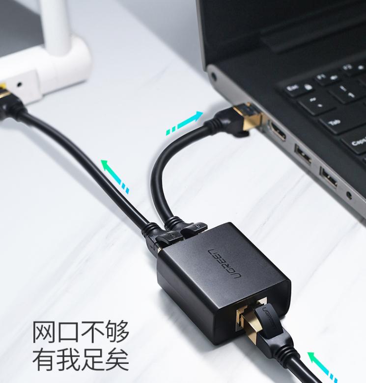 Đầu chia mạng 1 ra 2 Ugreen 50923