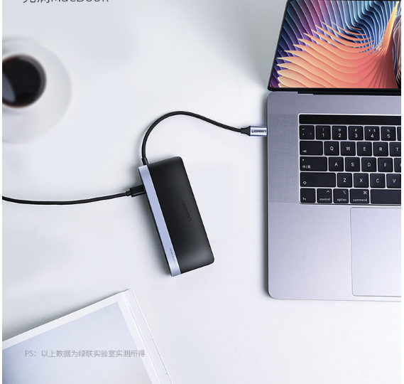 Bộ chuyển Type C to HDMI + Hub USB 3.0 + Type C cao cấp Ugreen 50990 Bộ chuyển Type C to HDMI + Hub USB 3.0 + Type C cao cấp Ugreen 50990