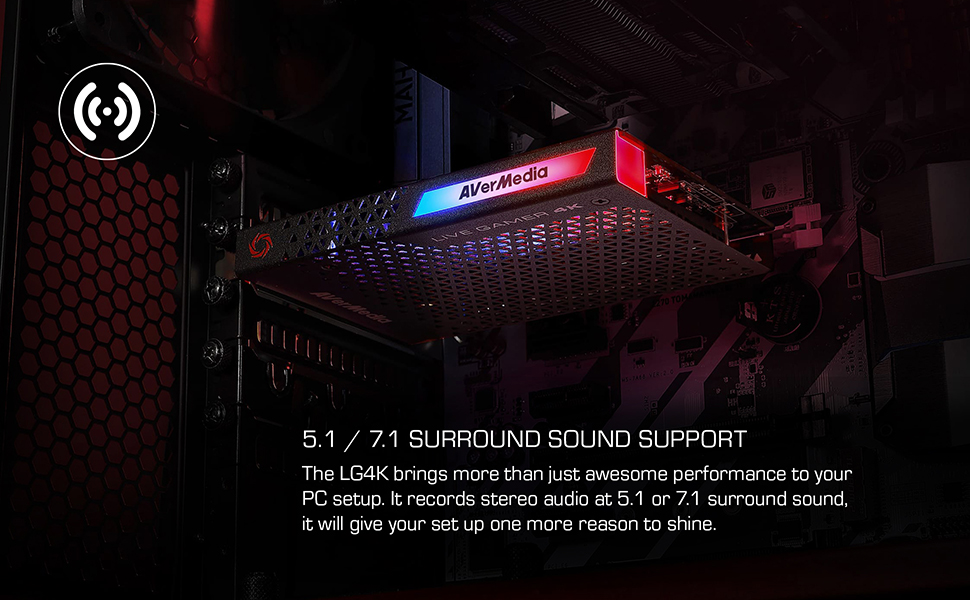 Thiết Bị Stream Capture Card Live Gamer 4K AverMedia GC573 Thiết Bị Stream Capture Card Live Gamer 4K AverMedia GC573