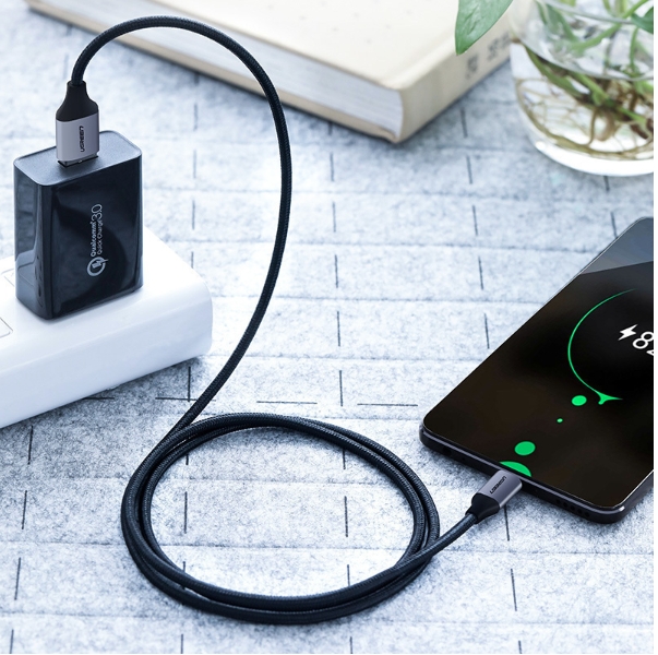 Cáp USB Type-C to USB 2.0 dài 1m Ugreen 60126 Cáp USB Type-C to USB 2.0 dài 1m Ugreen 60126