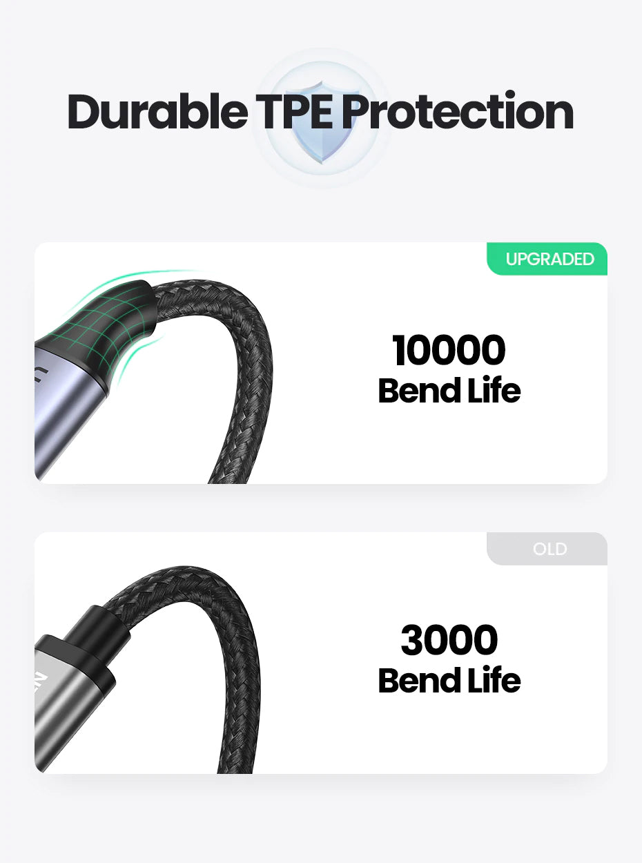 Cáp sạc điện thoại iPhone dài 1M chuẩn MFI Apple Ugreen 60156 Cáp sạc điện thoại iPhone dài 1M chuẩn MFI Apple Ugreen 60156