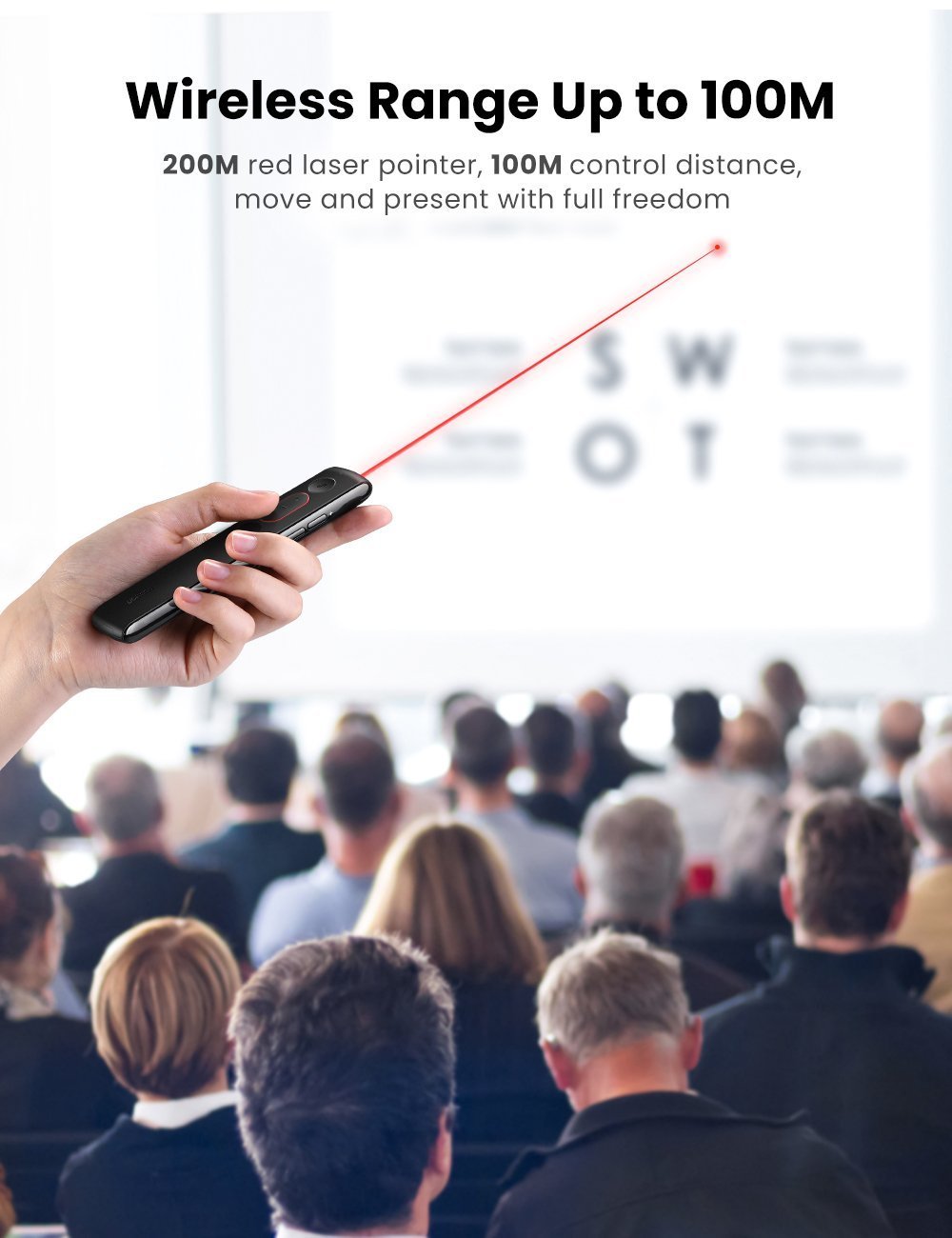 Bút Trình Chiếu Laser Ugreen 60795 Bút Trình Chiếu Laser Ugreen 60795