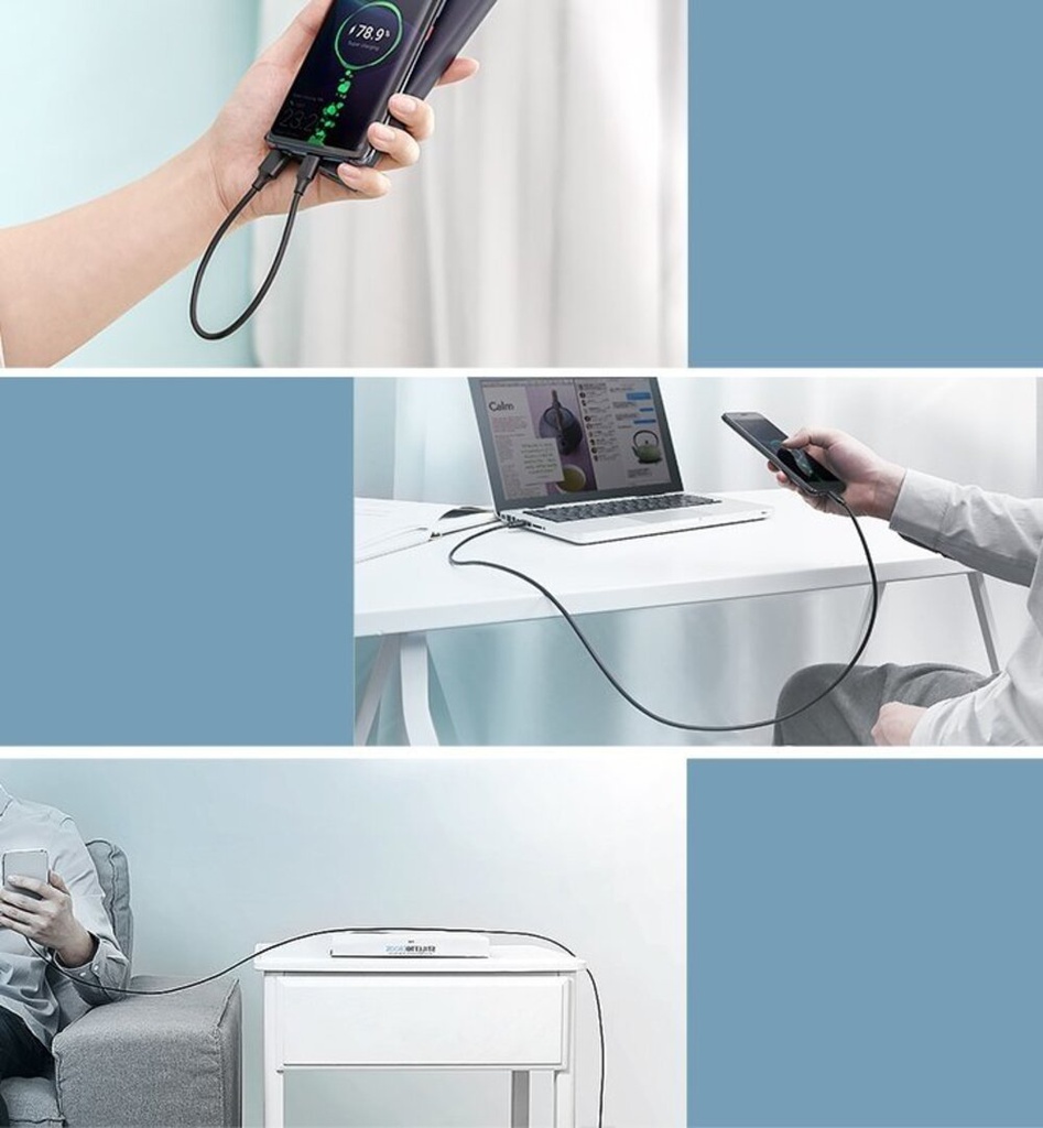 Cáp chuyển Type C to USB 2.0 dài 3M Ugreen 60826 Cáp chuyển Type C to USB 2.0 dài 3M Ugreen 60826