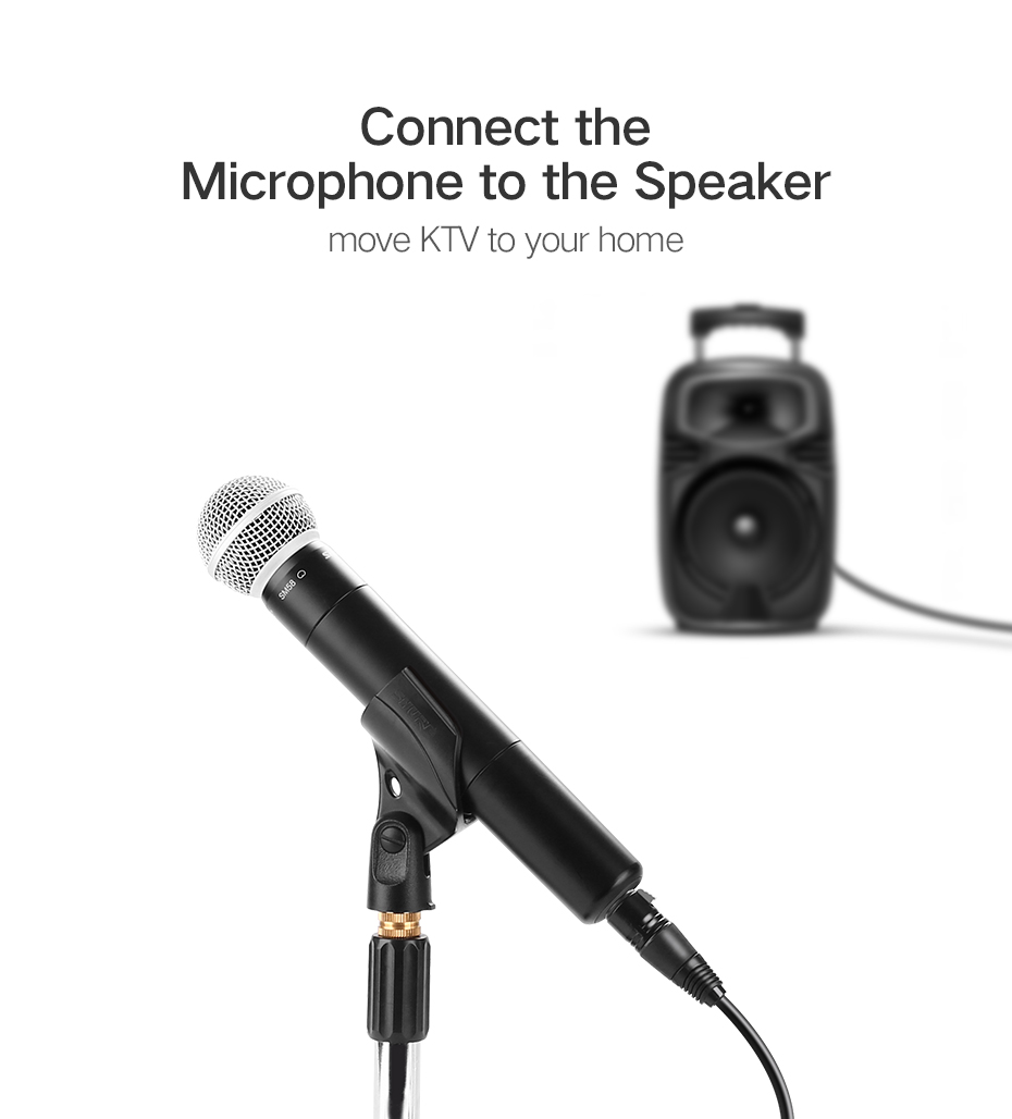 Cáp chuyển 6.5mm to Canon (XLR) dài 5M Ugreen 20721 Cáp chuyển 6.5mm to Canon (XLR) dài 5M Ugreen 20721