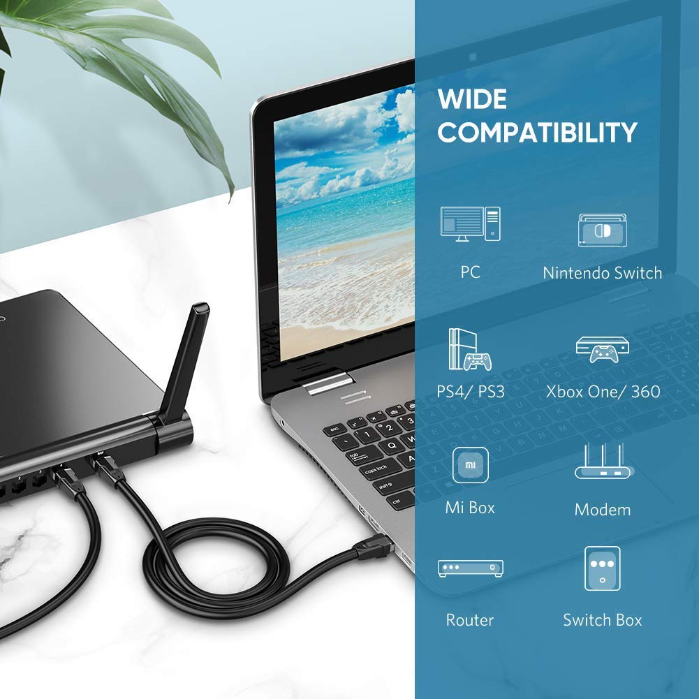 Cáp mạng CAT8 dài 3m Ugreen 70330 Cáp mạng CAT8 dài 3m Ugreen 70330