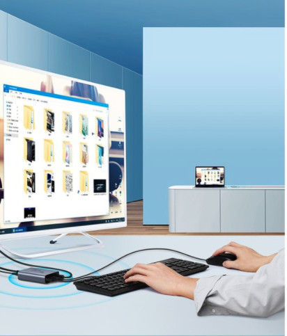 Bộ khuếch đại HDMI 150m có KVM Ugreen 70438 Bộ khuếch đại HDMI 150m có KVM Ugreen 70438