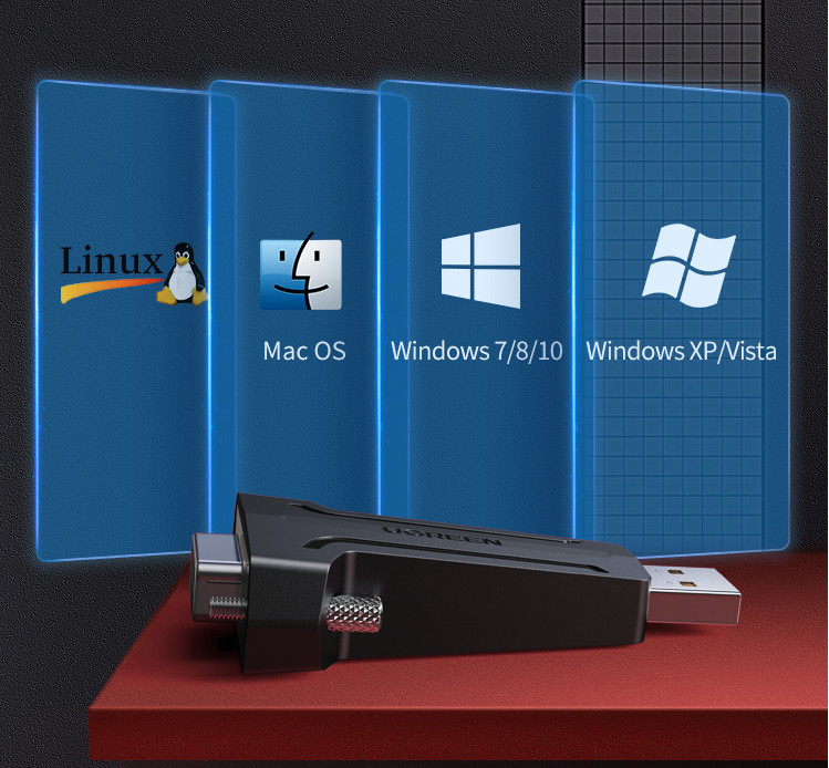 Đầu chuyển đổi USB 2.0 to RS232 Ugreen 80111 Đầu chuyển đổi USB 2.0 to RS232 Ugreen 80111