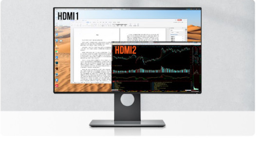 Bộ gộp HDMI 2 ra 1 có KVM với chức năng chia màn hình Ugreen 80187 Bộ gộp HDMI 2 ra 1 có KVM với chức năng chia màn hình Ugreen 80187