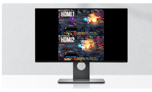 Bộ gộp HDMI 2 ra 1 có KVM với chức năng chia màn hình Ugreen 80187 Bộ gộp HDMI 2 ra 1 có KVM với chức năng chia màn hình Ugreen 80187