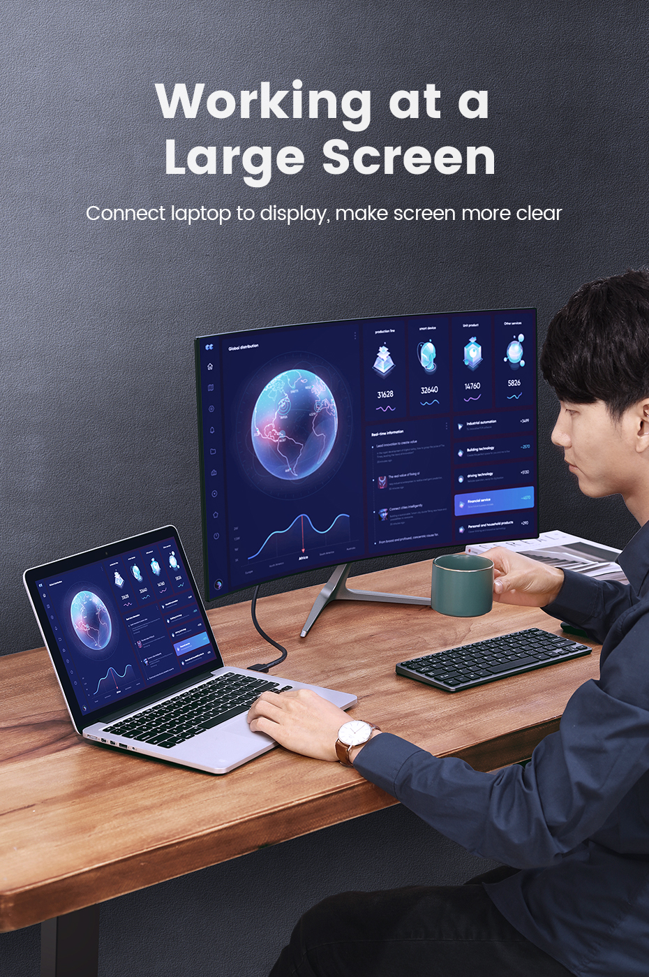 Cáp chuyển HDMI to DVI dài 15m Ugreen 10166 Cáp chuyển HDMI to DVI dài 15m Ugreen 10166