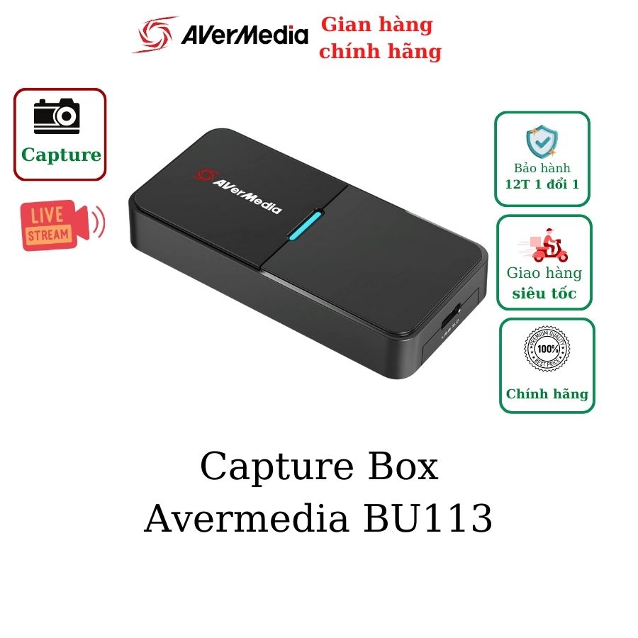 AVerMedia BU113 Live Streamer Cap 4K