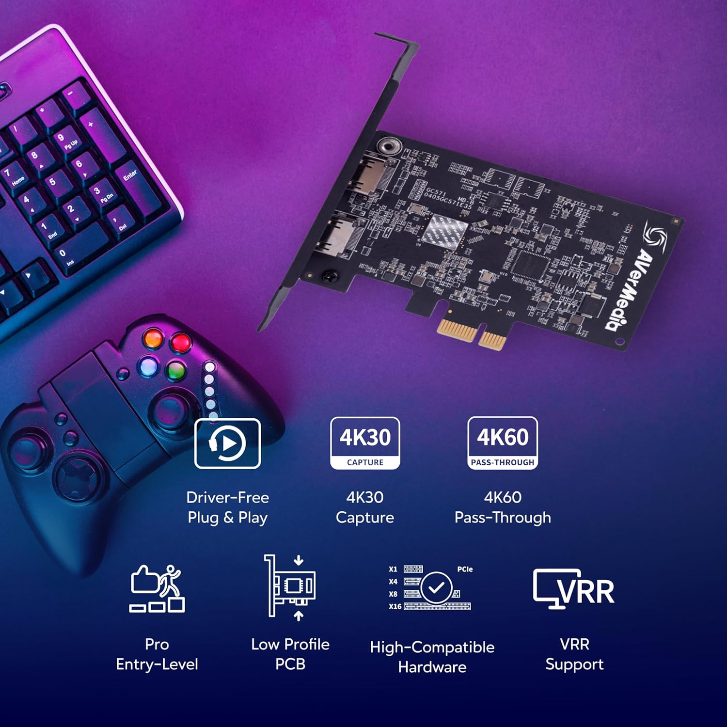 AVERMEDIALive Streamer ULTRA HD内蔵型 GC571