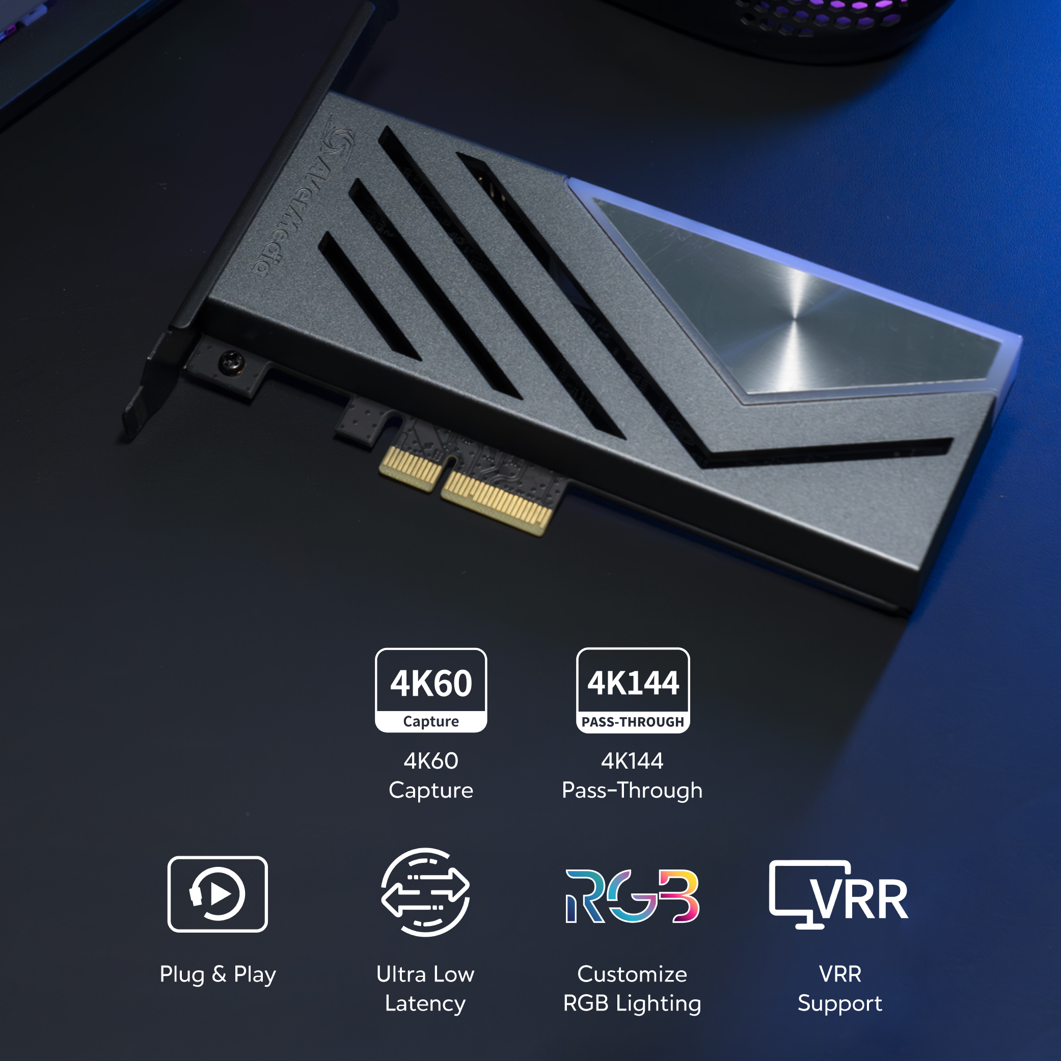 Thiết bị Capture Card Live Gamer 4K HDMI 2.1 AverMedia GC575 Thiết bị Capture Card Live Gamer 4K HDMI 2.1 AverMedia GC575