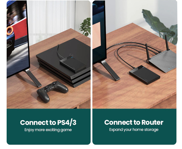 Hộp đựng ổ cứng 2.5 inch USB 3.0 + Type C Ugreen 60735 Hộp đựng ổ cứng 2.5 inch USB 3.0 + Type C Ugreen 60735