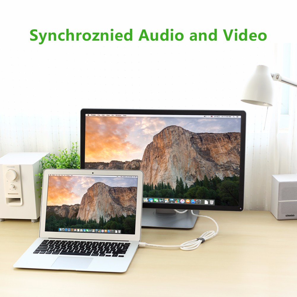 Cáp chuyển Mini Displayport to Displayport dài 1.5M hỗ trợ 8K Ugreen 80663 Cáp chuyển Mini Displayport to Displayport dài 1.5M hỗ trợ 8K Ugreen 80663