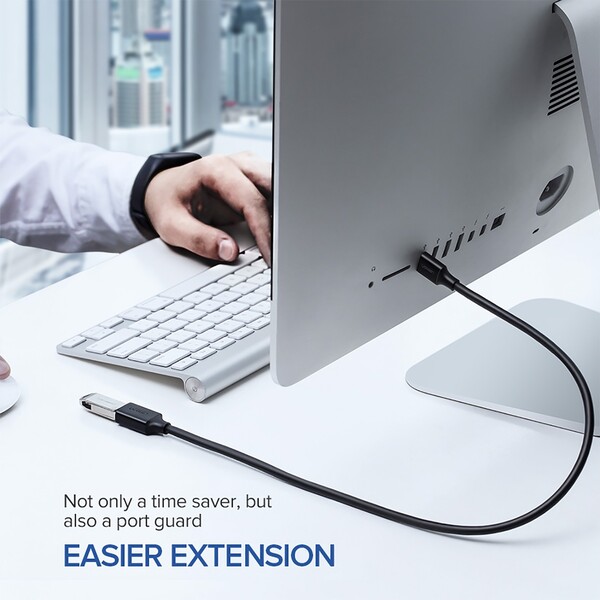 Cáp nối dài USB 2.0 0.5m Ugreen 10313 Cáp nối dài USB 2.0 0.5m Ugreen 10313