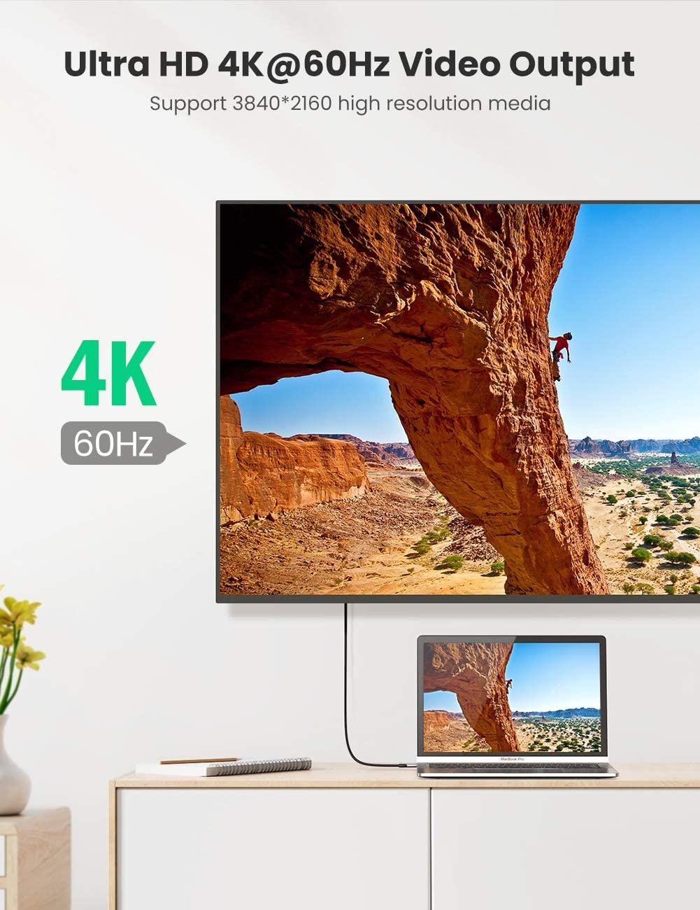 Cáp USB Type-C 3.1 Gen2 dài 1M tốc độ 10Gbps, hỗ trợ 4K, PD 100W Ugreen 80150 Cáp USB Type-C 3.1 Gen2 dài 1M tốc độ 10Gbps, hỗ trợ 4K, PD 100W Ugreen 80150