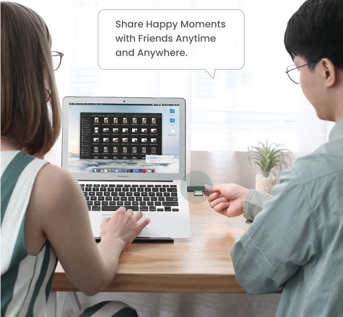 Đầu đọc thẻ SD/TF chuẩn USB 3.0 Ugreen 60722 Đầu đọc thẻ SD/TF chuẩn USB 3.0 Ugreen 60722