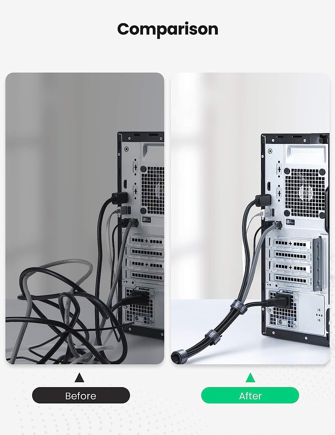 Dây dán tiện lợi Velcro Ugreen 20245P Dây dán tiện lợi Velcro Ugreen 20245P