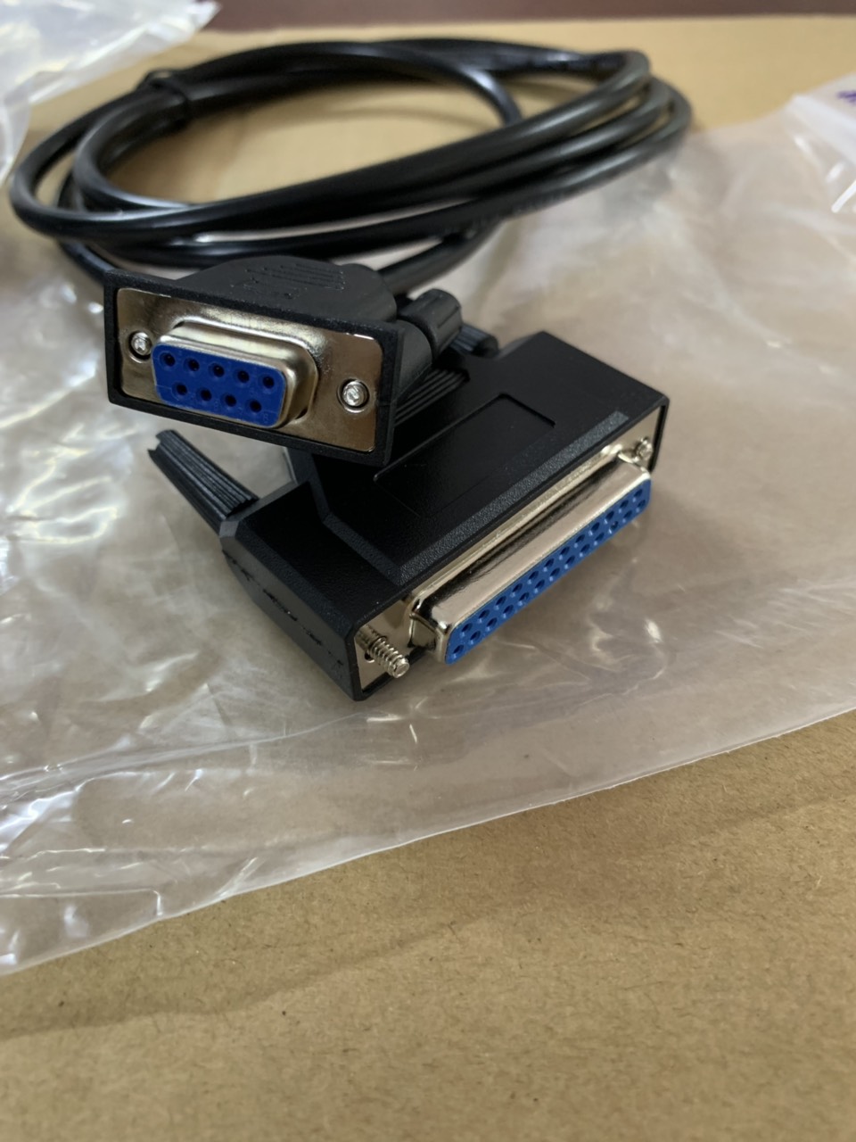 Cáp chuyển DB9 (F) sang DB25 (F) dài 3m Saikang