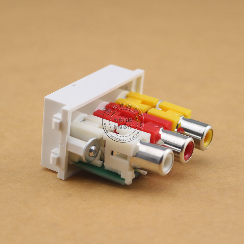 Đế âm tường RCA  HD-Link size 23*36  Đế âm tường RCA  HD-Link size 23*36