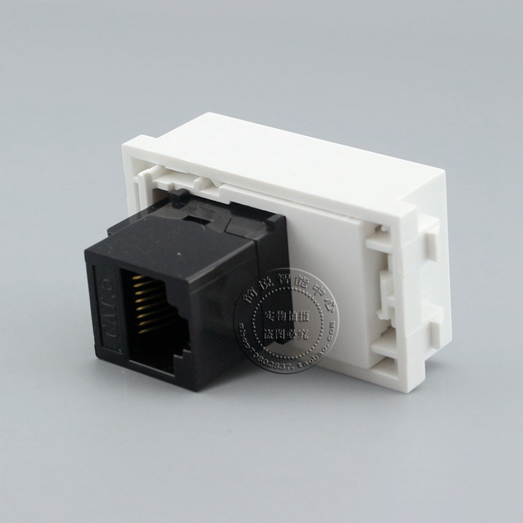 Đế âm tường RJ45 CAT6 HD-Link size 23*36