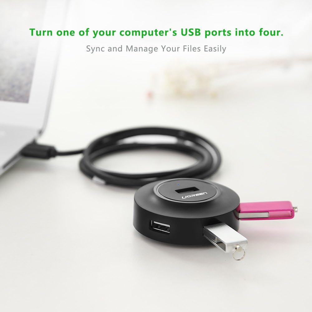 Bộ Chia USB 2.0 4 Cổng Ugreen 20277 Bộ Chia USB 2.0 4 Cổng Ugreen 20277