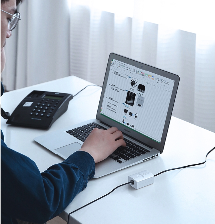 Đầu chia cáp điện thoại RJ11 1 ra 2 Ugreen 20351