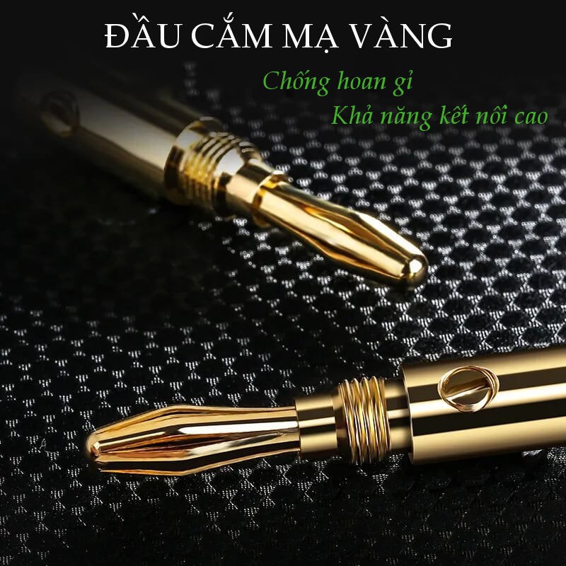 Cáp âm thanh giắc hình bắp chuối dài 1m Ugreen 50536