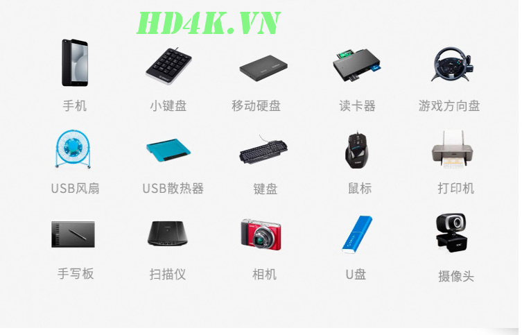 Cáp USB to USB 2.0 dài 10m 2 dầu dương DTECH DT-5026C Cáp USB to USB 2.0 dài 10m 2 dầu dương DTECH DT-5026C