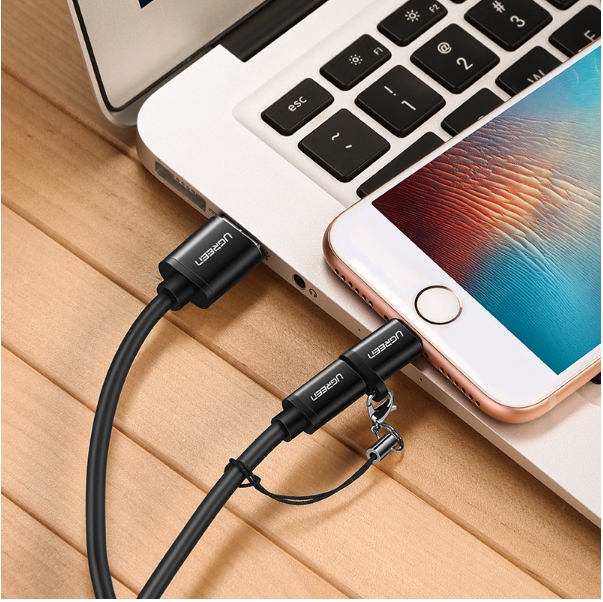 Đầu chuyển Lightning sang Micro USB chuẩn MFi Ugreen 50552