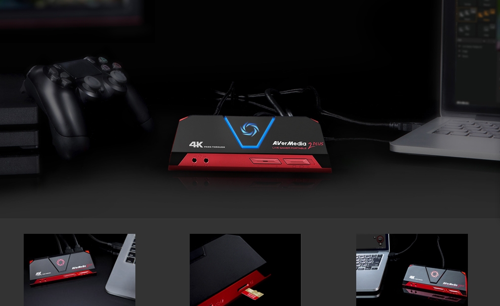 AVerMedia Live Gamer Portable 2 Plus GC513 4K GC513 avermedia, card-ghi-hinh, capture-card, ghi-hinh-hdmi