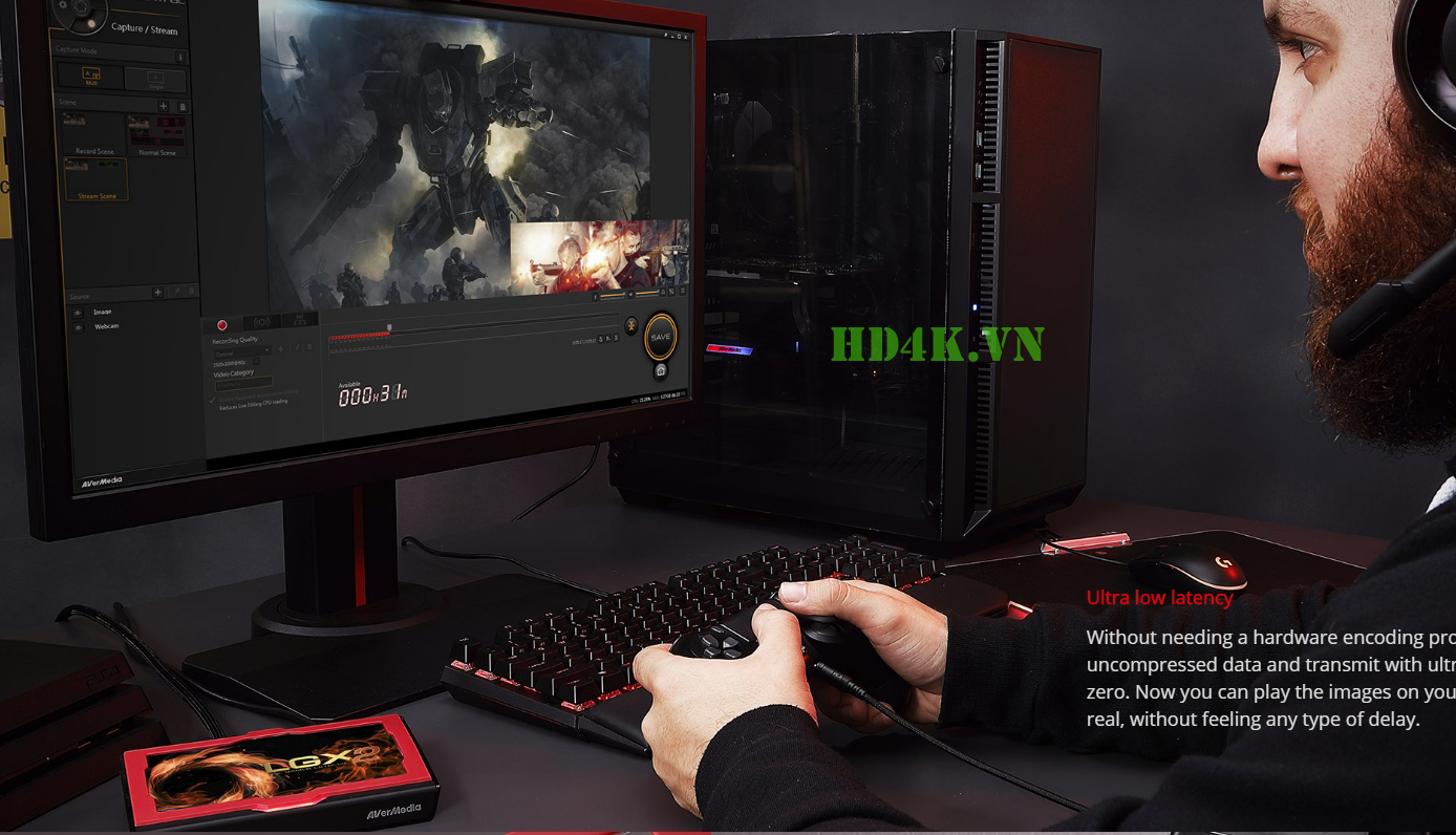 Đầu ghi hình livestream AverMedia GC551 Đầu ghi hình livestream AverMedia GC551